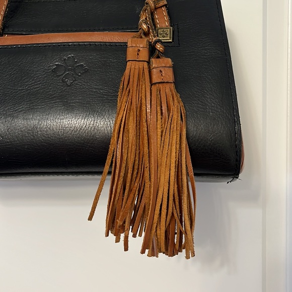 PATRICIA NASH Genuinely Leather Reversible Satchel Handbag - Picture 3 of 14